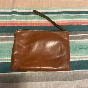 Patricia Nash leather clutch
